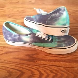 Vans Tie Dye Skate Shoes size Mens 9 Womens 10.5